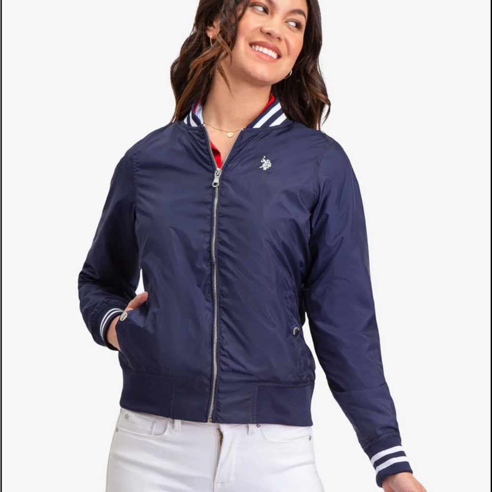 U.S. Polo Assn. Navy Blue Jacket - Picture 3 of 10